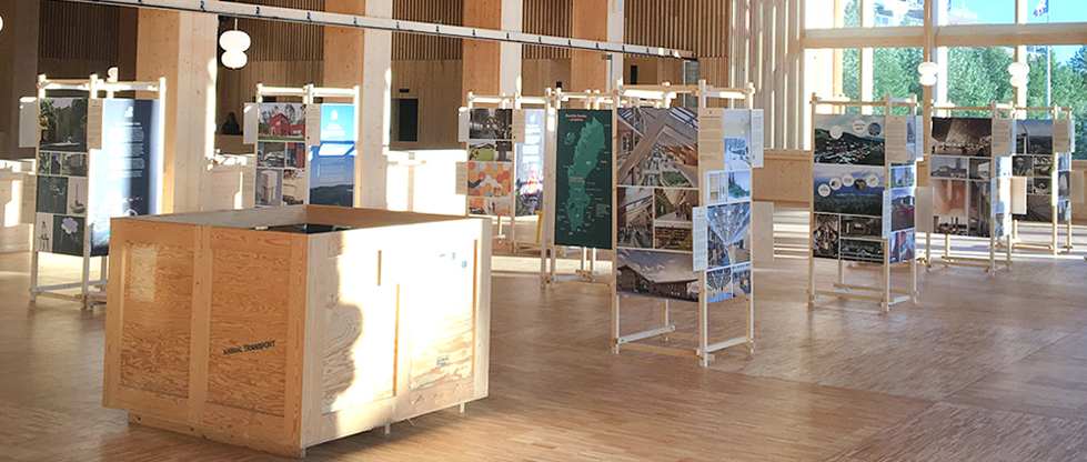 Woodlifeutställingen på Sara Kulturhus